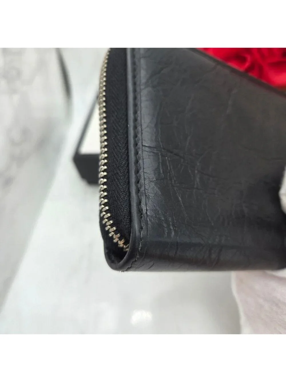 ★SOLD★ Gucci Processing Wallet GG Marina Black - Picture 6 of 15